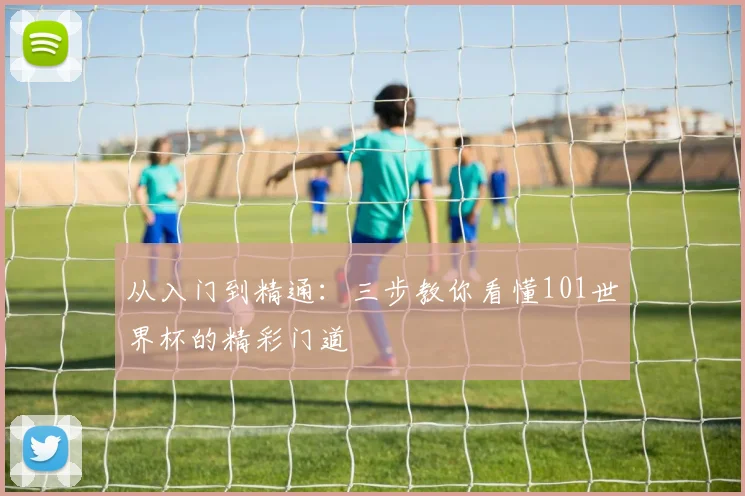 从入门到精通：三步教你看懂101世界杯的精彩门道